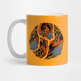 Orangrey Circle of Connection Mug